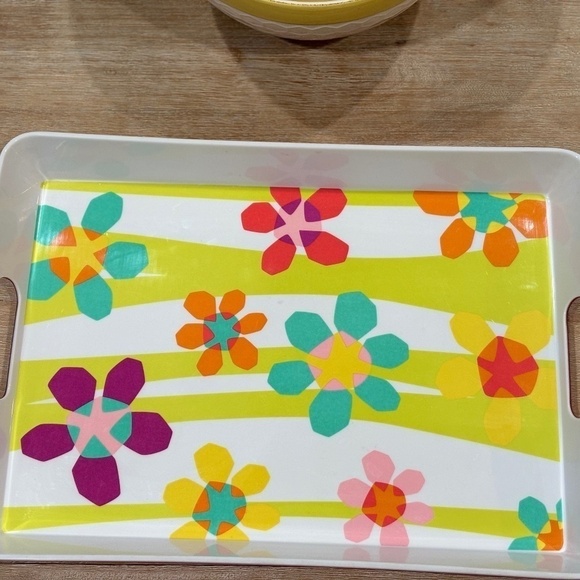 Target Home Tropical Melamine Serving Tray, Bowl, Dessert Plate 6 Piece Set - Picture 6 of 12